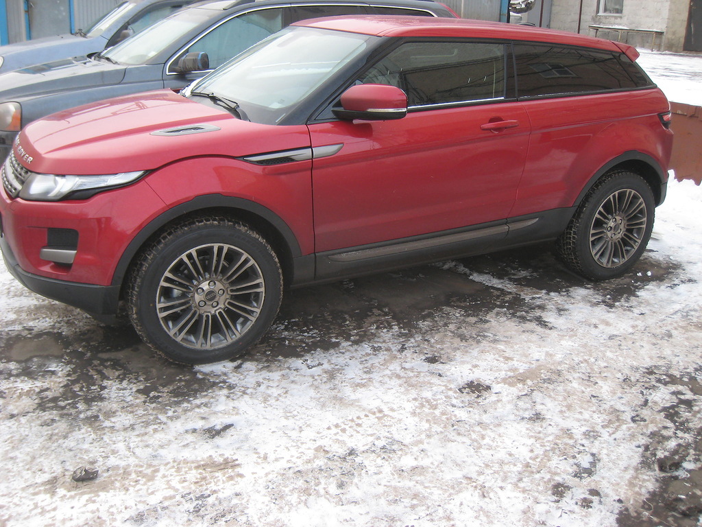 покраска Range Rover Evoque G-car