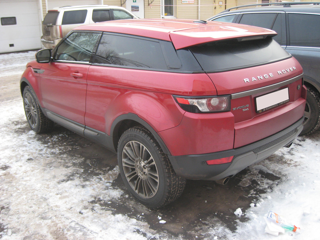 покраска Range Rover Evoque G-car