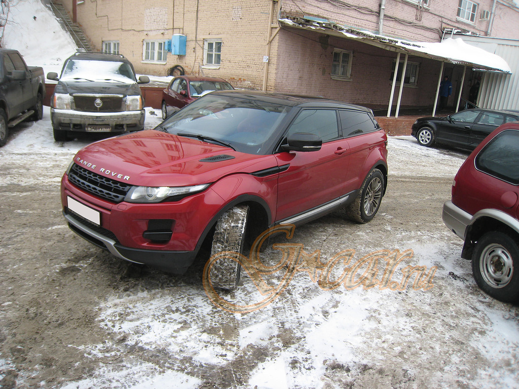 покраска Range Rover Evoque G-car