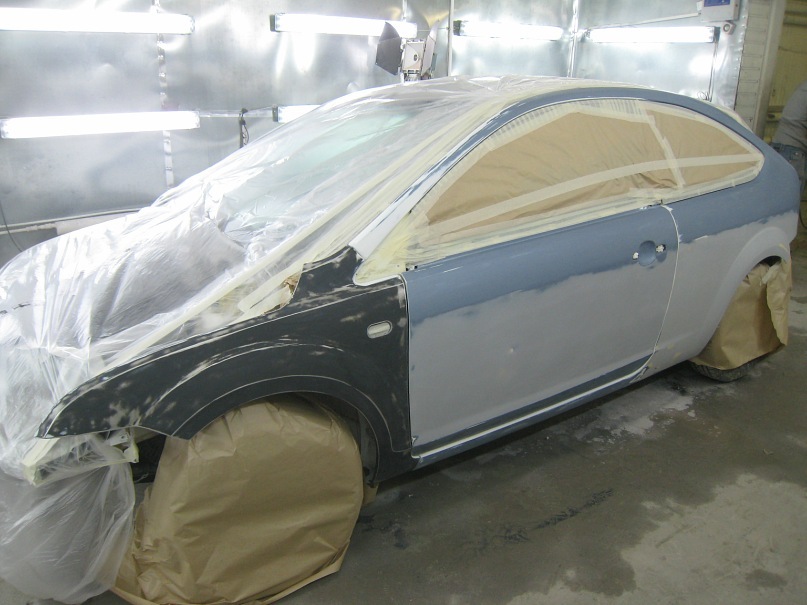 ремонт форд фокус в g-car, ремонт ford focus в g-car, кузовной ремонт фокуса, покраска форд фокус