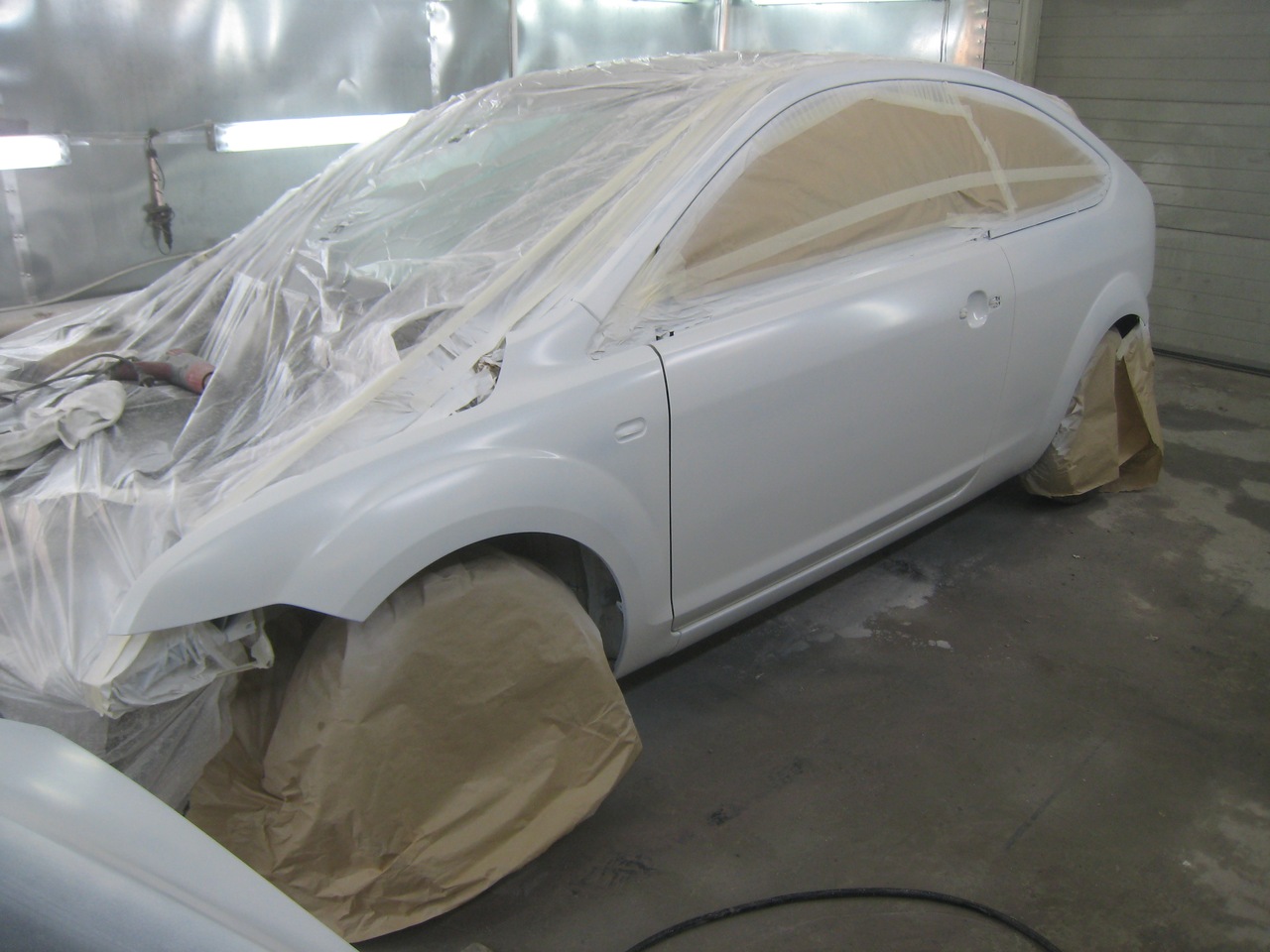 ремонт форд фокус в g-car, ремонт ford focus в g-car, кузовной ремонт фокуса, покраска форд фокус