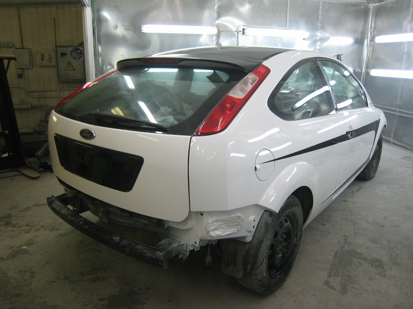 ремонт форд фокус в g-car, ремонт ford focus в g-car, кузовной ремонт фокуса, покраска форд фокус