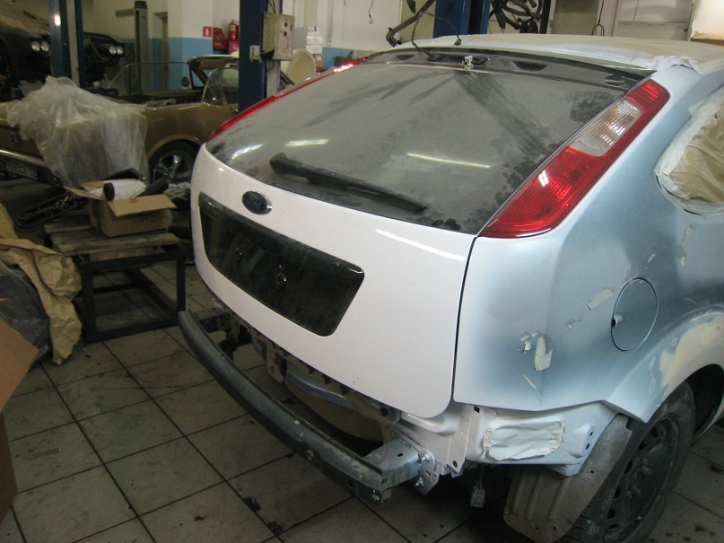 ремонт форд фокус в g-car, ремонт ford focus в g-car, кузовной ремонт фокуса, покраска форд фокус