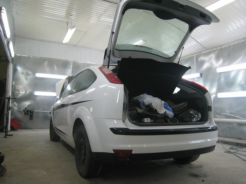 ремонт форд фокус в g-car, ремонт ford focus в g-car, кузовной ремонт фокуса, покраска форд фокус