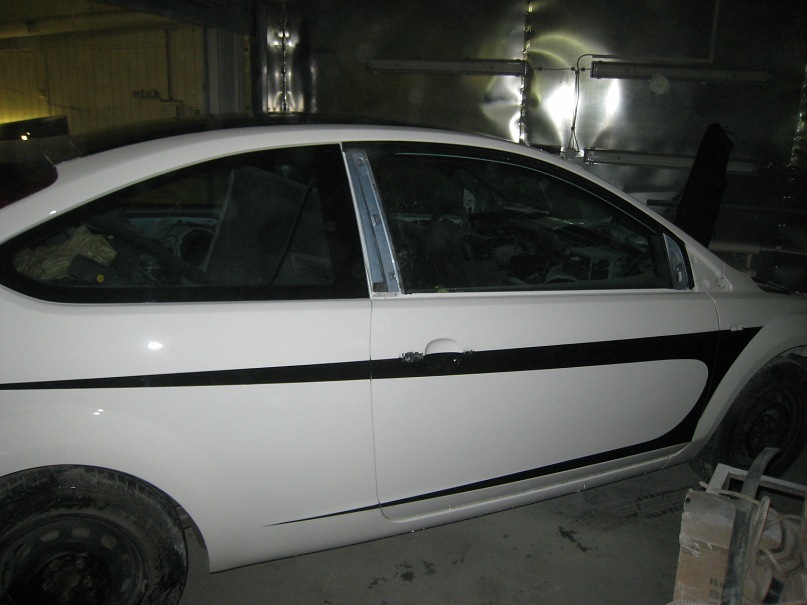 ремонт форд фокус в g-car, ремонт ford focus в g-car, кузовной ремонт фокуса, покраска форд фокус
